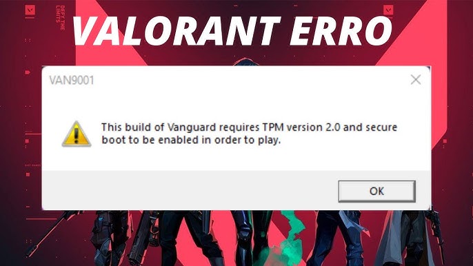 Error TPM 2.0 Valorant