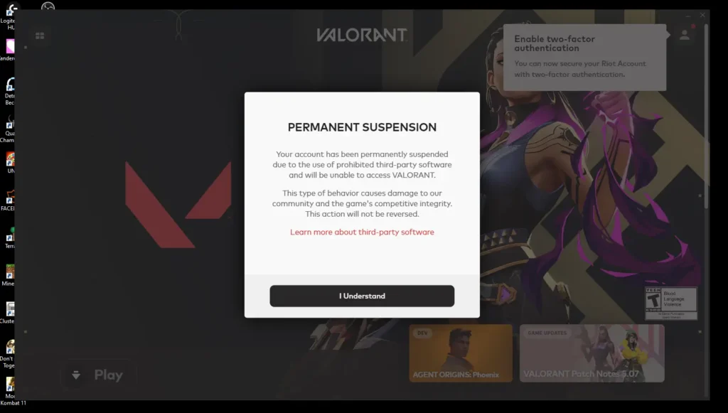 ban hwid valorant